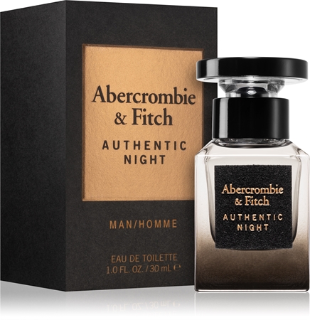 Abercrombie & Fitch Authentic Night Men Eau de Toilette para hombre